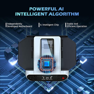 Acesfull 2 in 1 Automatic Card Shuffler With Distribution Machine