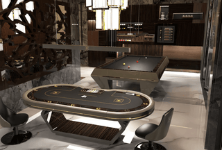 Italian Jade Poker Table - Acesfull QA